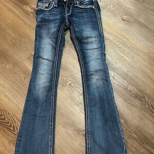 Rock Revival Dark Blue Boot Cut Jeans